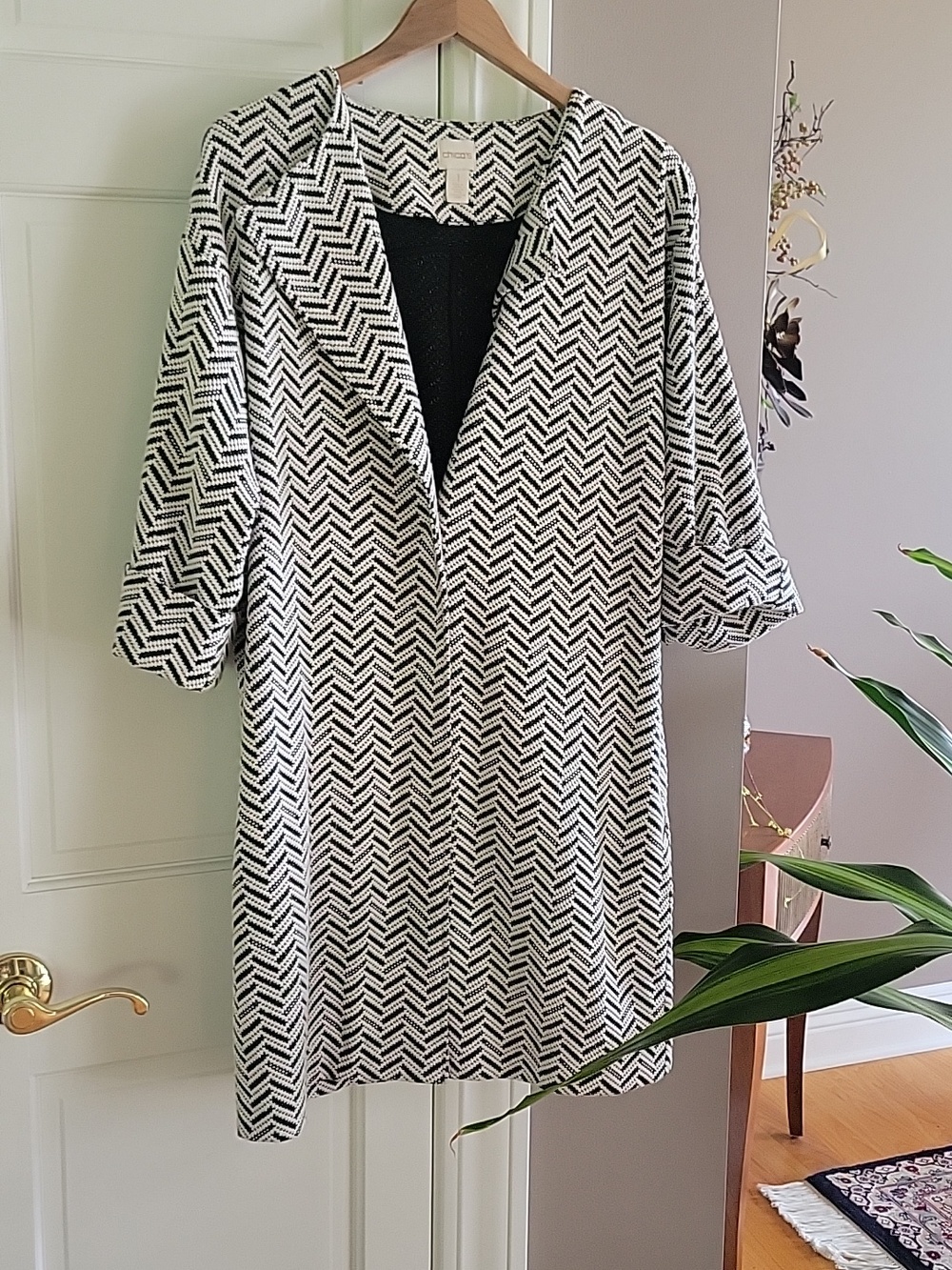 Chicos topper. Worn once